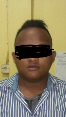 Polsek Kampar Ringkus Pelaku Curas Digaruk di Desa Tambang